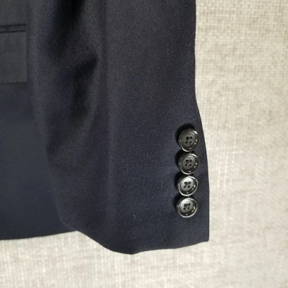 J. Crew Ludlow Jacket Men's 42R Dark‎ Navy Blue Wool Sport Coat Blazer